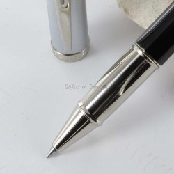 Stylo Roller Sheaffer® Série 100  Noir & Chromé Brossé