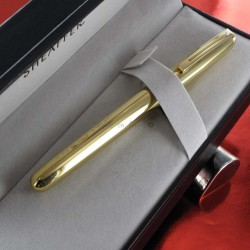 Stylo Roller Sheaffer® "Sagaris®" Métal Doré Fuselé Or