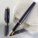 Stylo Plume Moyenne Sheaffer® "Prélude" Laqué Bleu / Ton Or Rose