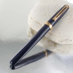 Stylo Plume Fine Sheaffer® "Prélude" Laqué Bleu / Ton Or Rose