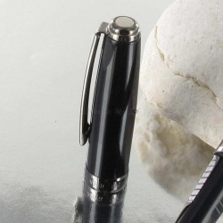 Stylo Plume Moyenne Sheaffer® "Prélude" Laqué Noir / Gun
