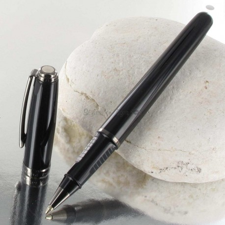 Stylo Roller Sheaffer® "Prélude" Laqué Noir / Gun Stylo Roller Sheaffer® "Prélude" Laqué Noir / Gun