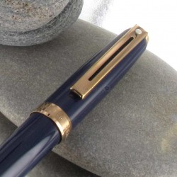 Stylo Roller Sheaffer® "Prélude" Laqué Bleu / Ton Or Rose