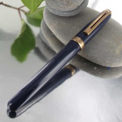 Stylo Roller Sheaffer® "Prélude" Laqué Bleu / Ton Or Rose