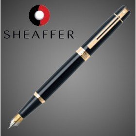 Stylo Plume Sheaffer® Noir et Doré "Series 300"