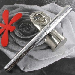 Stylo Plume Moyenne Sheaffer® "Intensity" Chrome Pointe Diamant