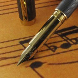 Stylo Plume Moyenne Sheaffer® "Intensity" Noir Pointe Diamant