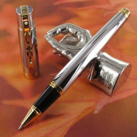 Stylo Roller Sheaffer®  "Serie 300" Chrome et Doré