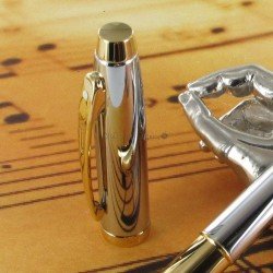 Stylo Roller Sheaffer® "Serie 100" Chromé et Doré