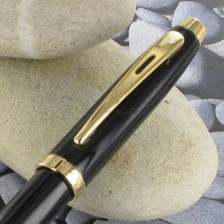 Stylo Roller Sheaffer® "Serie 100" Laqué Noir Doré