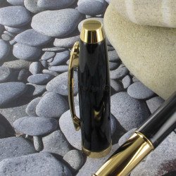 Stylo Roller Sheaffer® "Serie 100" Laqué Noir Doré