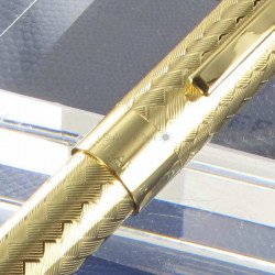 Stylo Roller Sheaffer® Legacy 23KT Plaqué Or Motif Chevron Gravé