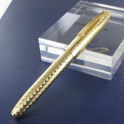 Stylo Roller Sheaffer® Legacy 23KT Plaqué Or Motif Chevron Gravé