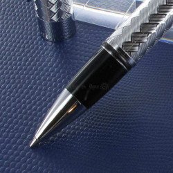 Stylo Roller Sheaffer® Legacy Chromé poli Motif Chevron Gravé