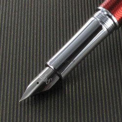 Stylo Plume Fine Sheaffer® "Intensity" Torsade Rouge