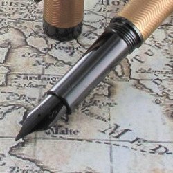 Stylo Plume Moyenne Sheaffer® "Intensity" Torsade Bronze