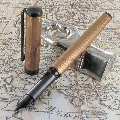 Stylo Plume Moyenne Sheaffer® "Intensity" Torsade Bronze Stylo Plume Moyenne Sheaffer® "Intensity" Torsade Bronze