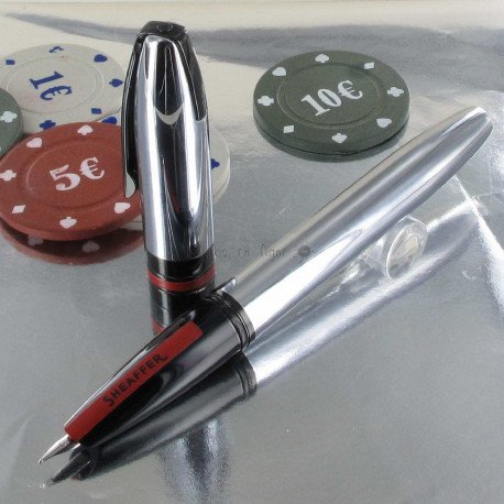 Stylo Plume Moyenne Sheaffer® "ICON" Chromé Mat