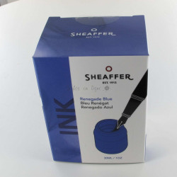 flacon d'encre bleu azur Sheaffer 30 ml