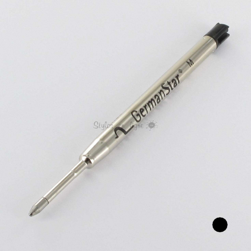 Recharge Bille Noire Moyenne (Type Parker) Schmidt® générique Recharge Bille Noire Moyenne (Type Parker) Schmidt® générique