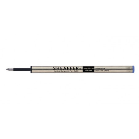 Recharge Bille Bleue Moyenne JUMBO (adaptable sur stylos rollers) Sheaffer®