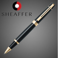 Stylo Roller Sheaffer® Noir et Doré "Series 300"