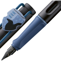 Gros plan sur la plume et la zone de préhension du stylo LAMY Safari Serdaigle