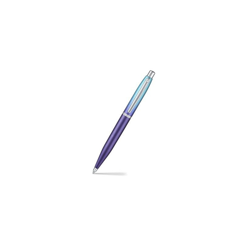 Stylo bille Sheaffer Expressions dégradé violet bleu pointe