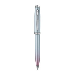 Stylo bille Sheaffer Expressions dégradé bleu rose détail du clip