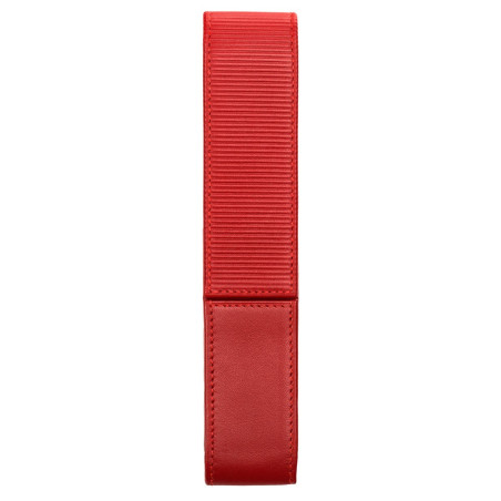 Étui pour 1 stylo en cuir rouge Lamy A314