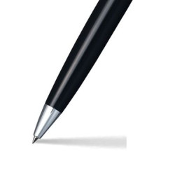 Détail pointe stylo bille Sheaffer 300 noir chrome