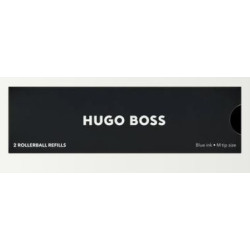 Boîte de 2 recharges roller Hugo Boss encre bleue pointe M