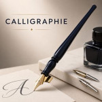 Calligraphie : stylos, plumes, encres et coffrets