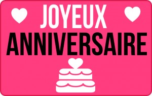 
			                        			Joyeux anniversaire coeur